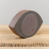 MQuan Art Ceramics Medium Eye in New Eye Dark Brown New Eye Dark Brown / 8.5" L X 5.75" W X 1.75" D