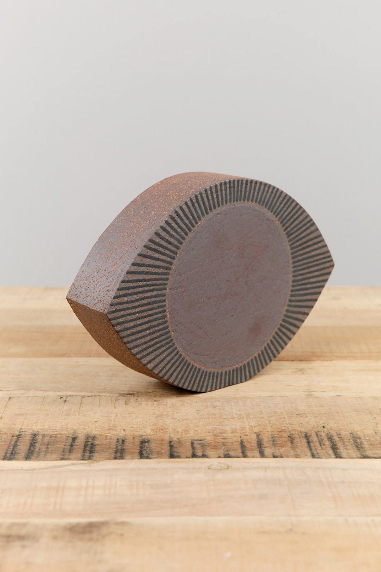 MQuan Art Ceramics Medium Eye in New Eye Dark Brown New Eye Dark Brown / 8.5" L X 5.75" W X 1.75" D