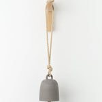 MQuan Art Ceramics Medium Round Thrown Bell In Grey Grey / 5.25" Dia X 7.5" H