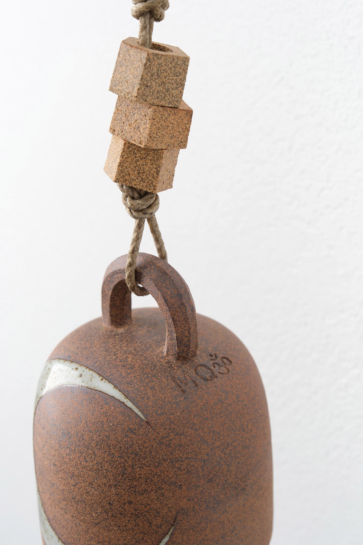 Tucker Crescent Small Round Thrown Bell by MQuan