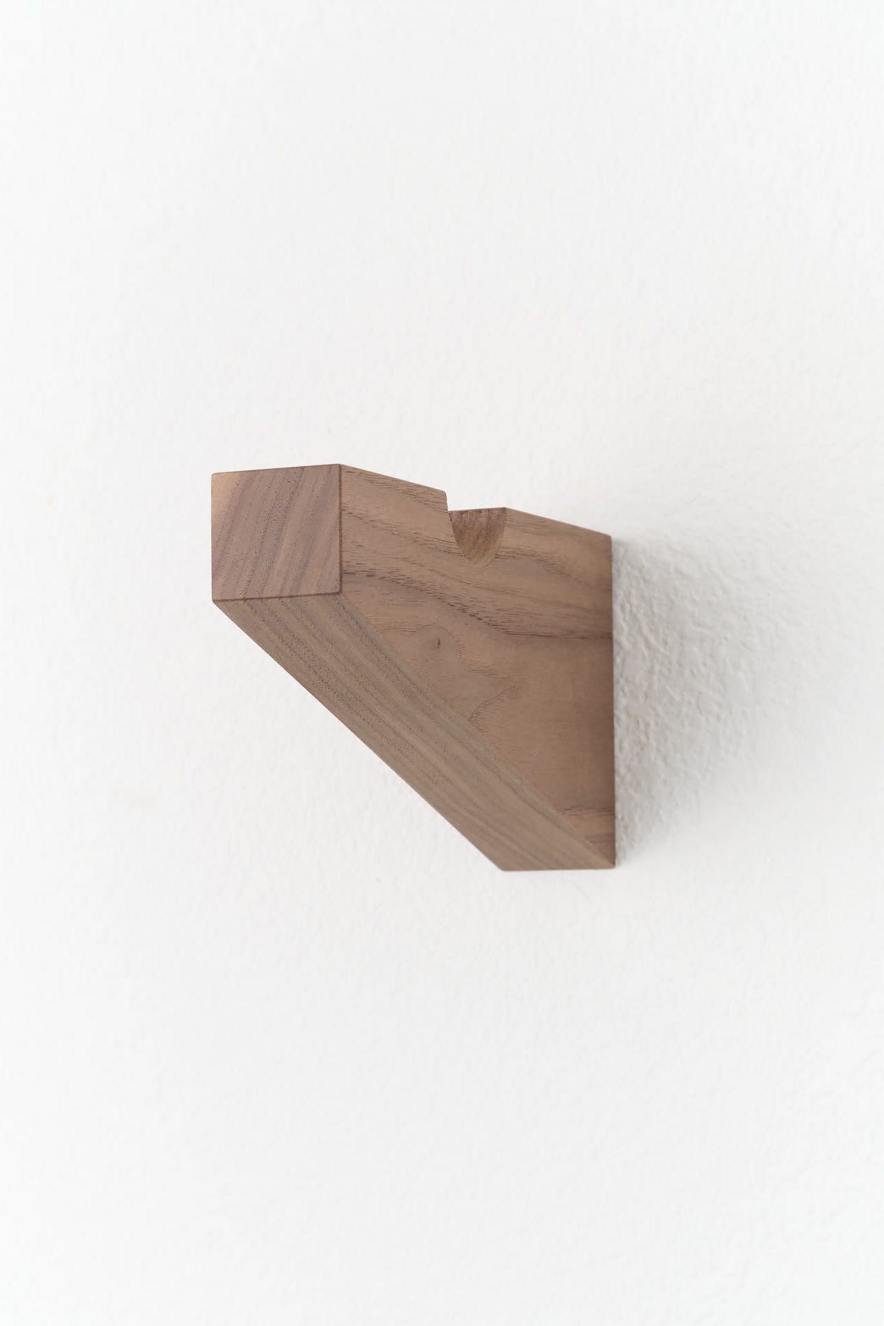 MQuan Home Objects 6.5" Wood Square Notched Wall Mount Bracket