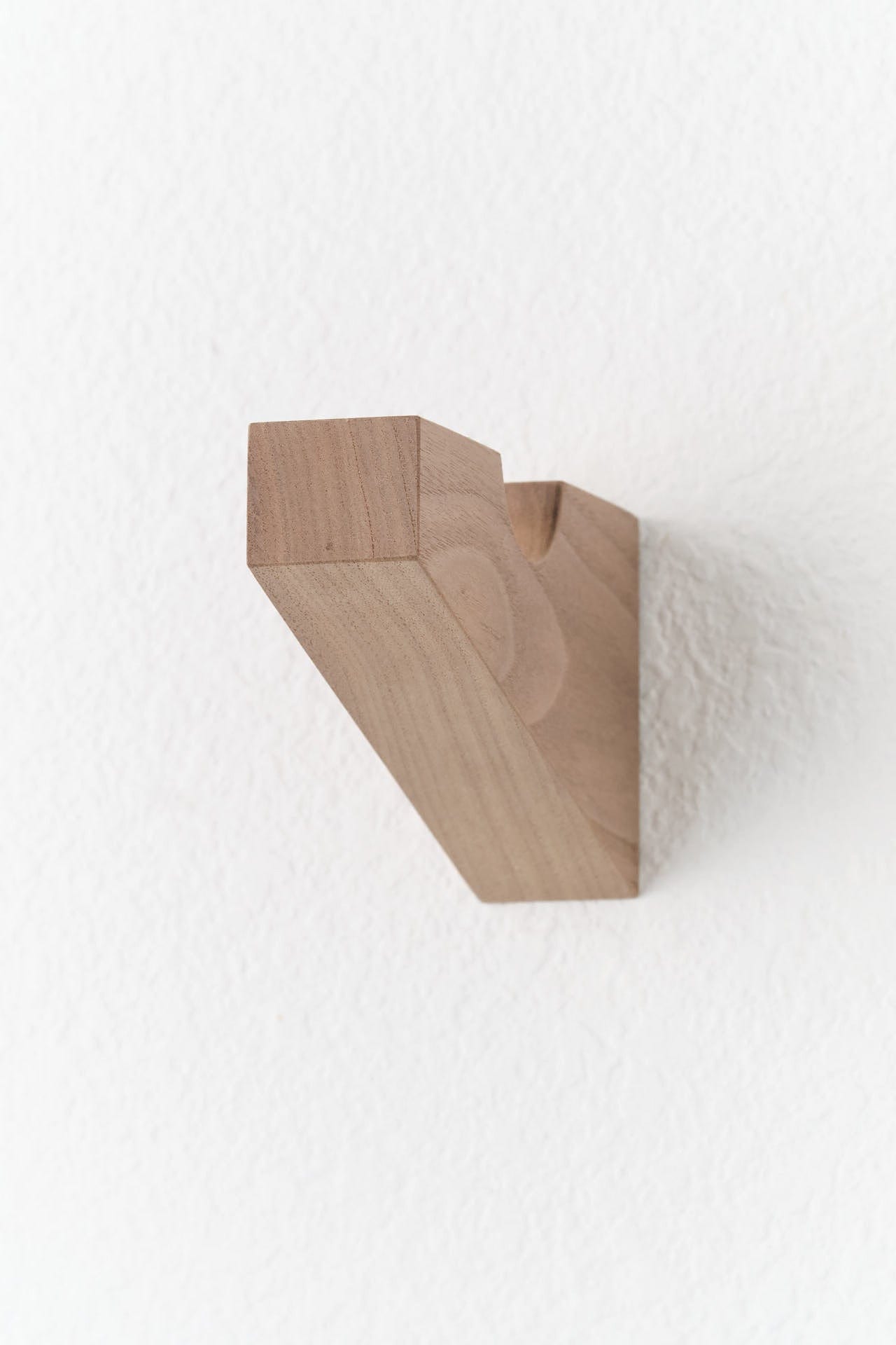 MQuan Home Objects 5" Wood Square Notched Wall Mount Bracket