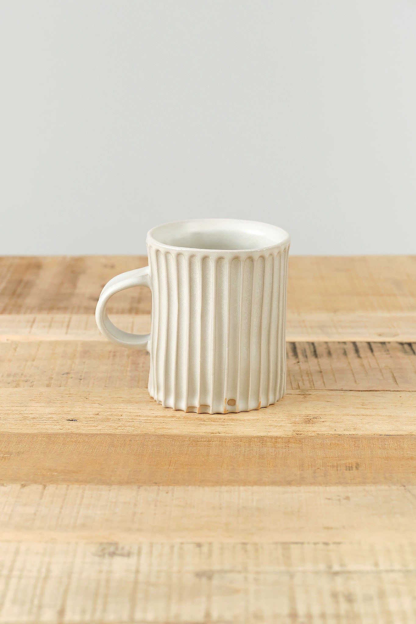 Column Mug by Mt. Washington Pottery in White