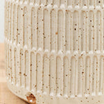 Mt. Washington Pottery Home Planters Large Planter with Drainage Speckled White / 8" Dia X 8" H