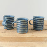 Mt. Washington Pottery Ring Mug in Blue