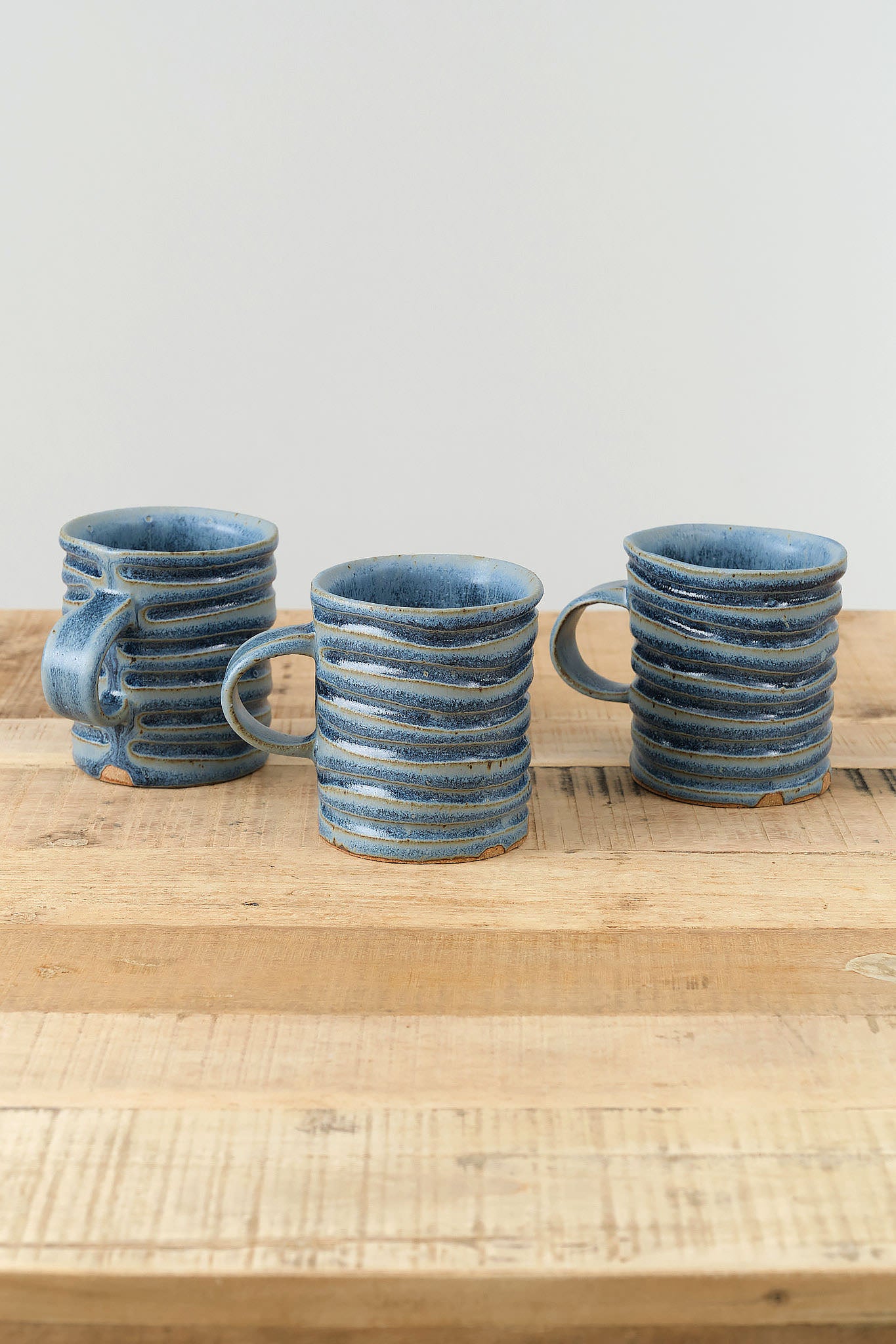 Mt. Washington Pottery Ring Mug in Blue