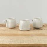 Mt. Washington Pottery Thrown Column Mug in White 