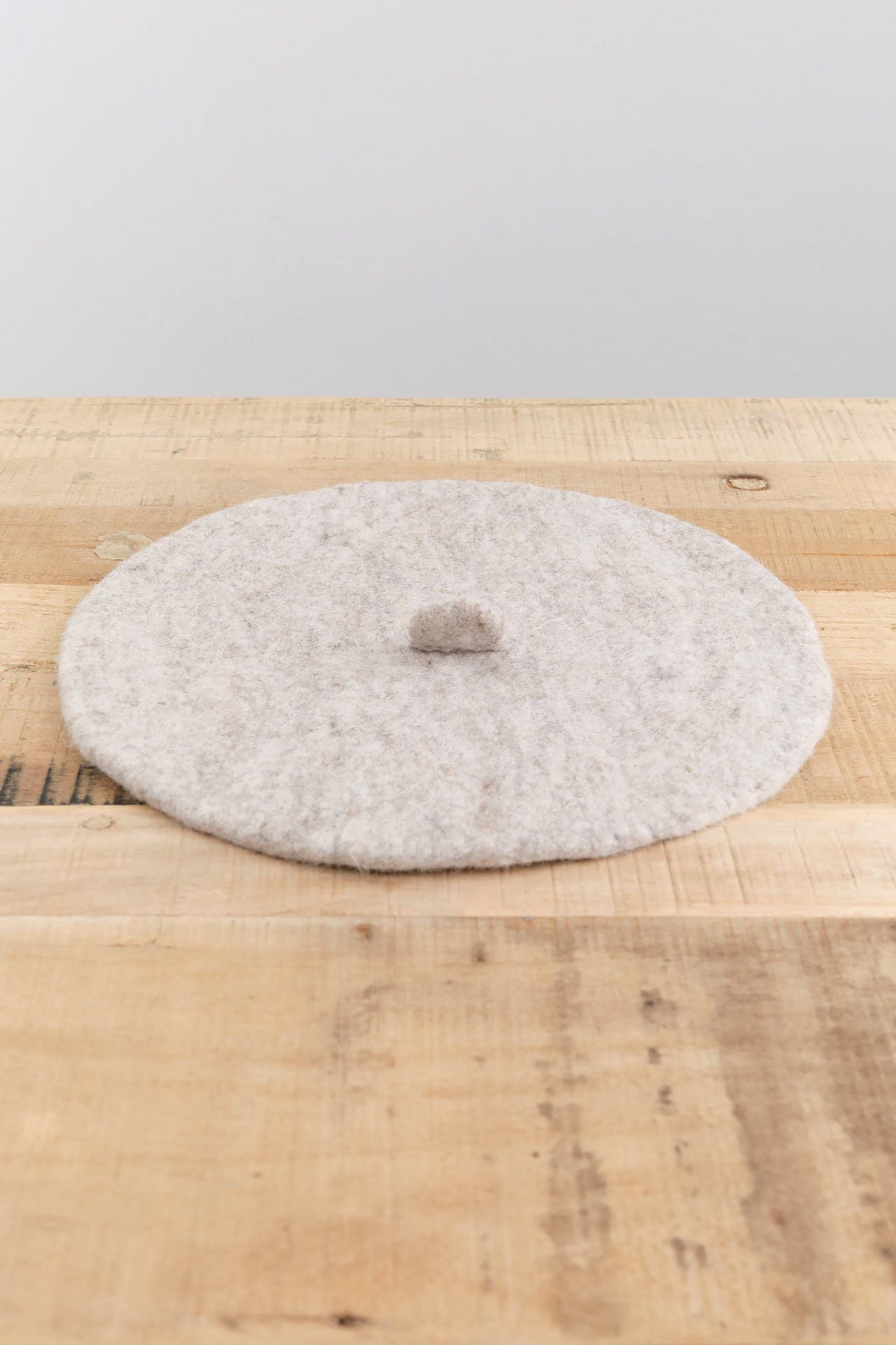 Muskhane Home Bath Organization Calabash Cover in Light Stone