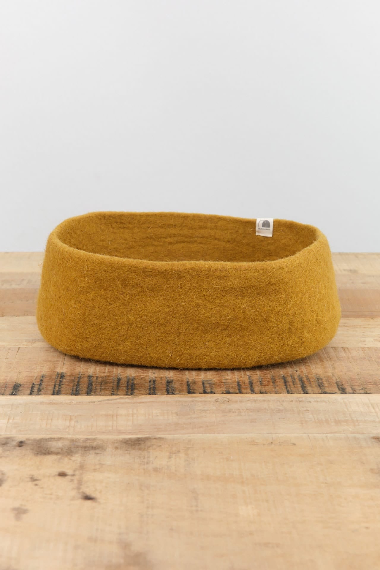 Muskhane Home Baskets Long Basket Bronze