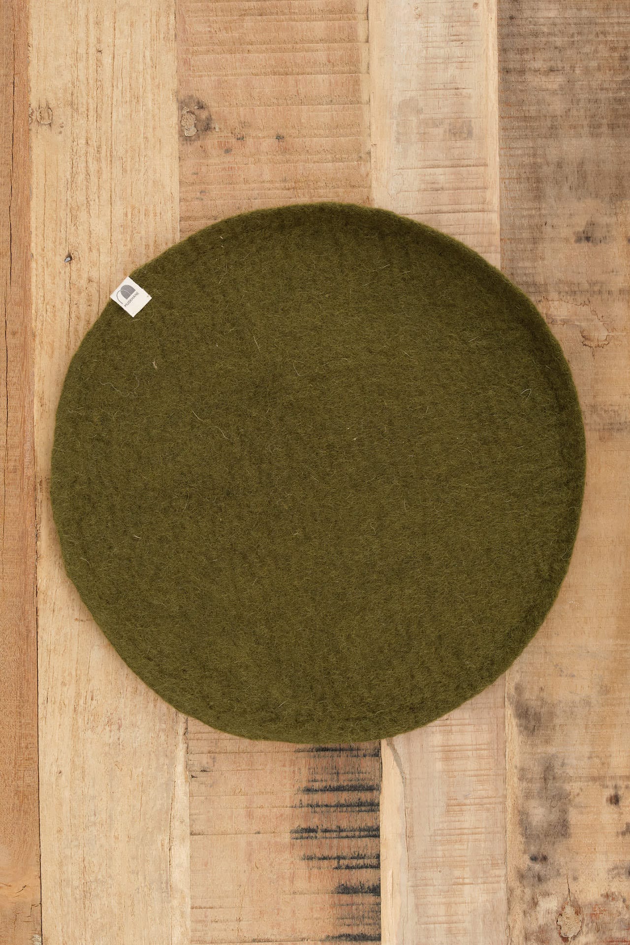 Muskhane Home Bath Organization Medium Round Plato Moss