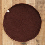 Muskhane Home Bath Organization Medium Round Plato Mahogany