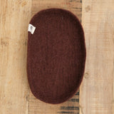 Muskhane Home Kitchen Serving Small Plato Mahogany