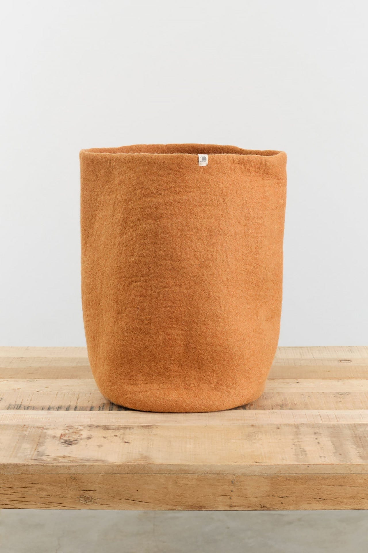 Muskhane Home Baskets Storage Calabash in Caramel