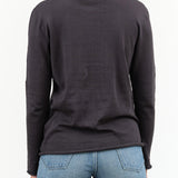 Charcoal Black Agnes Turtleneck Sweater by Nicholson and Nicholson Designer Brand