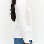 Nicholson and Nicholson Designer Brand Agnes Turtleneck Sweater in White