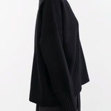 Nicholson & Nicholson Apparel Womens Sweaters Aura Top Black / One Size