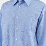 Nicholson & Nicholson Apparel Womens Blouses Clea Top in Sax Stripe