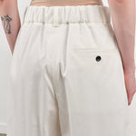 Nicholson & Nicholson Apparel Womens Pants Ecru Chino Pants