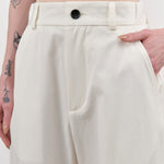 Nicholson & Nicholson Apparel Womens Pants Ecru Chino Pants