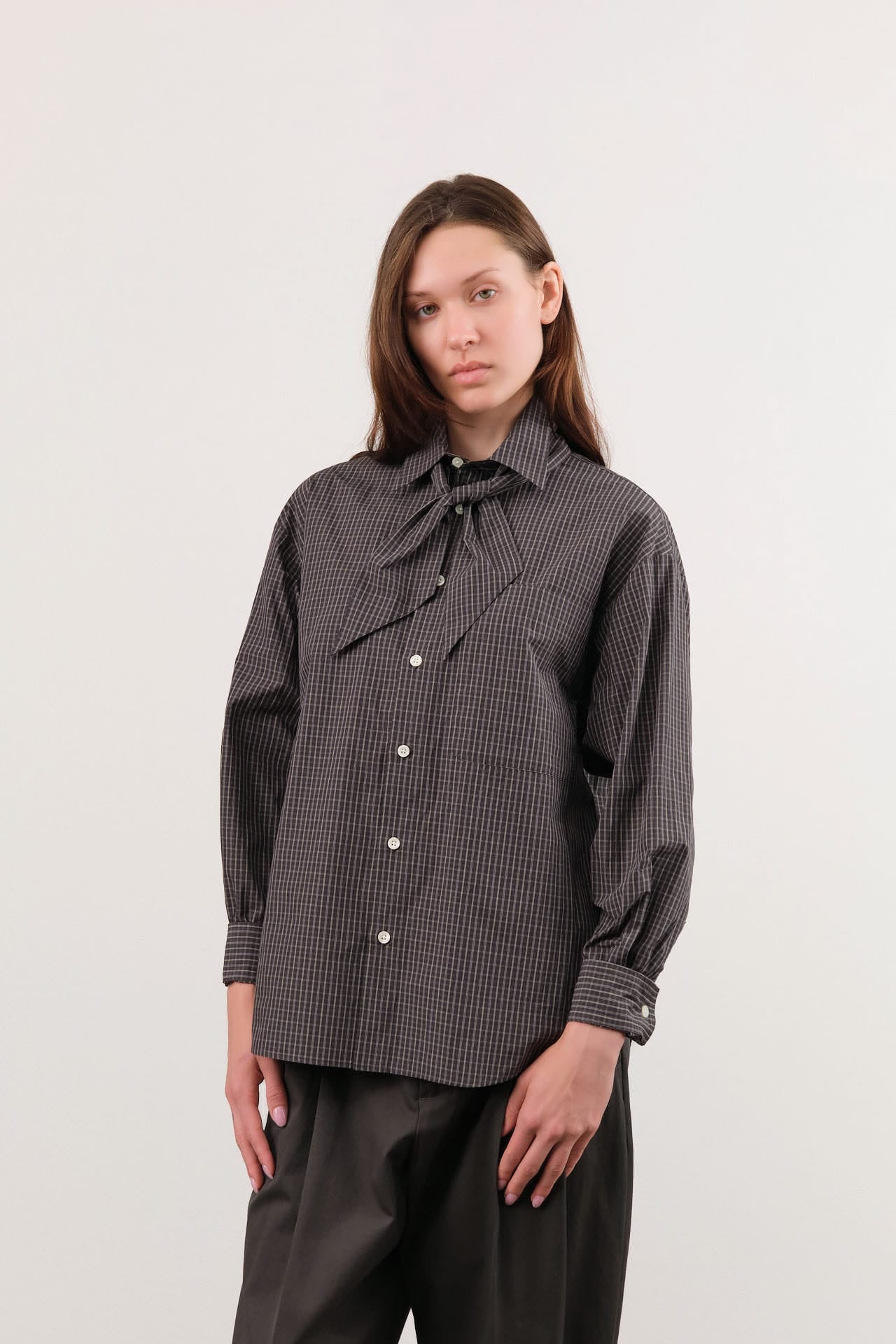 Nicholson & Nicholson Apparel Womens Blouses Elen Button Down Top