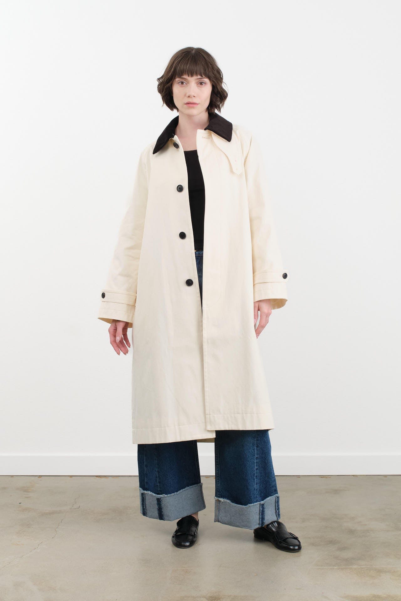 Nicholson & Nicholson Apparel Womens Outerwear Figaro Chino Coat