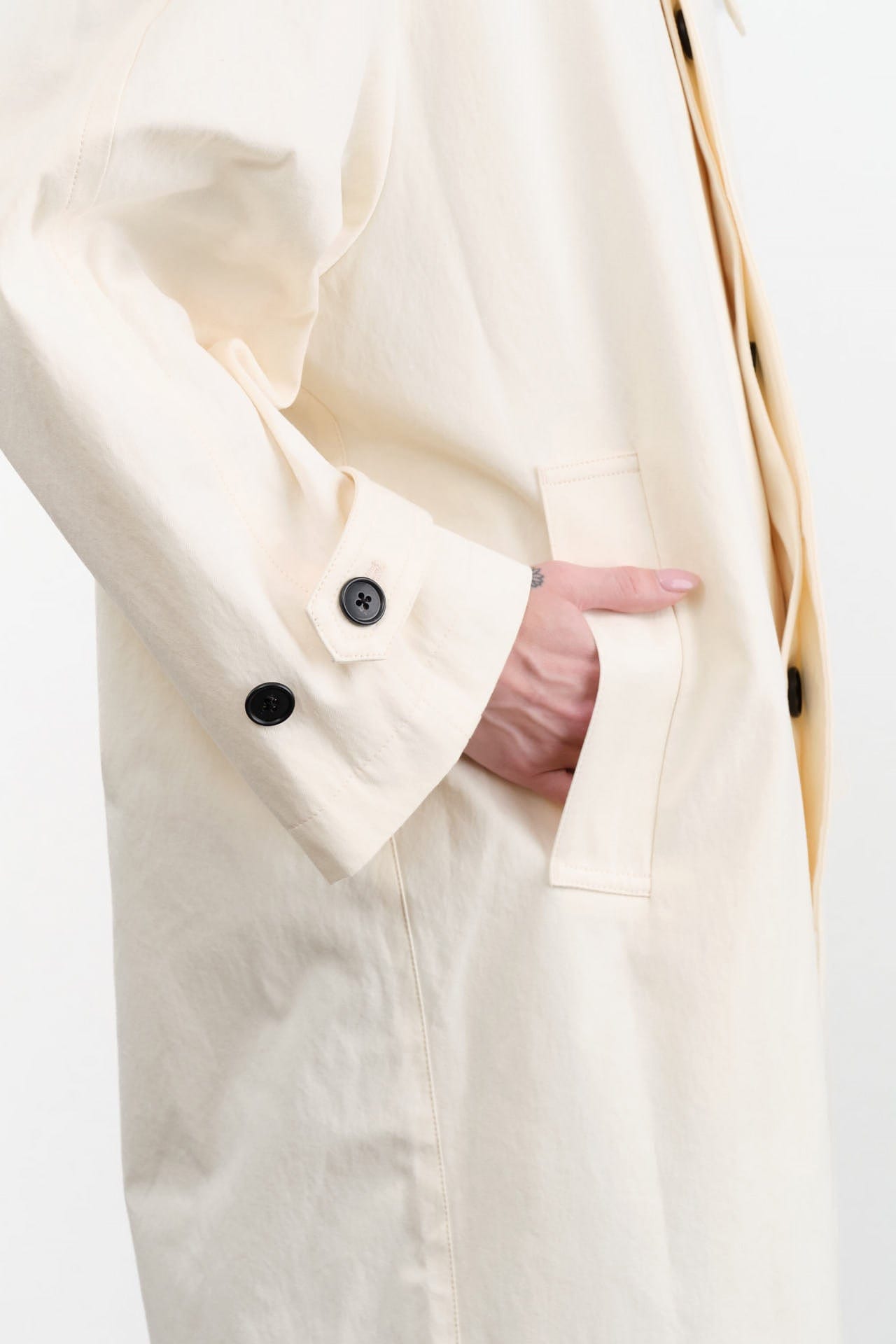 Nicholson & Nicholson Apparel Womens Outerwear Figaro Chino Coat