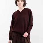 Nicholson & Nicholson Apparel Womens Sweaters Ginny Top Brown / One Size