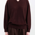 Nicholson & Nicholson Apparel Womens Sweaters Ginny Top Brown / One Size