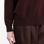 Nicholson & Nicholson Apparel Womens Sweaters Ginny Top Brown / One Size