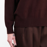 Nicholson & Nicholson Apparel Womens Sweaters Ginny Top Brown / One Size