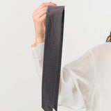 Nicholson & Nicholson Accessories Scarves Knot Scarf in Gray/Wine Gray/Wine / One Size