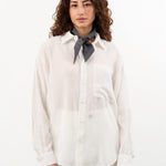 Nicholson & Nicholson Accessories Scarves Knot Scarf in Gray/Wine Gray/Wine / One Size