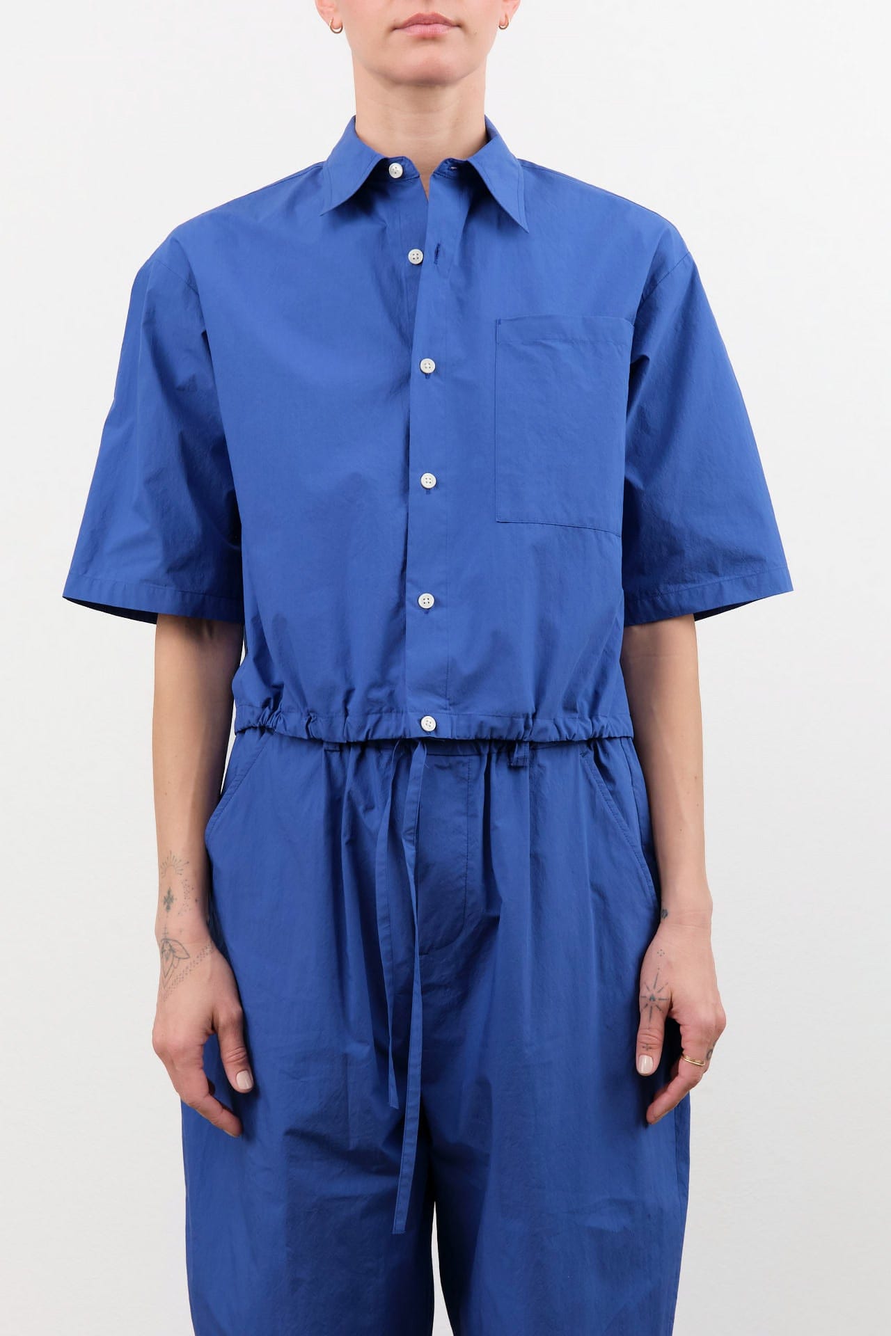 Nicholson & Nicholson Apparel Womens Blouses Linda Top in Blue