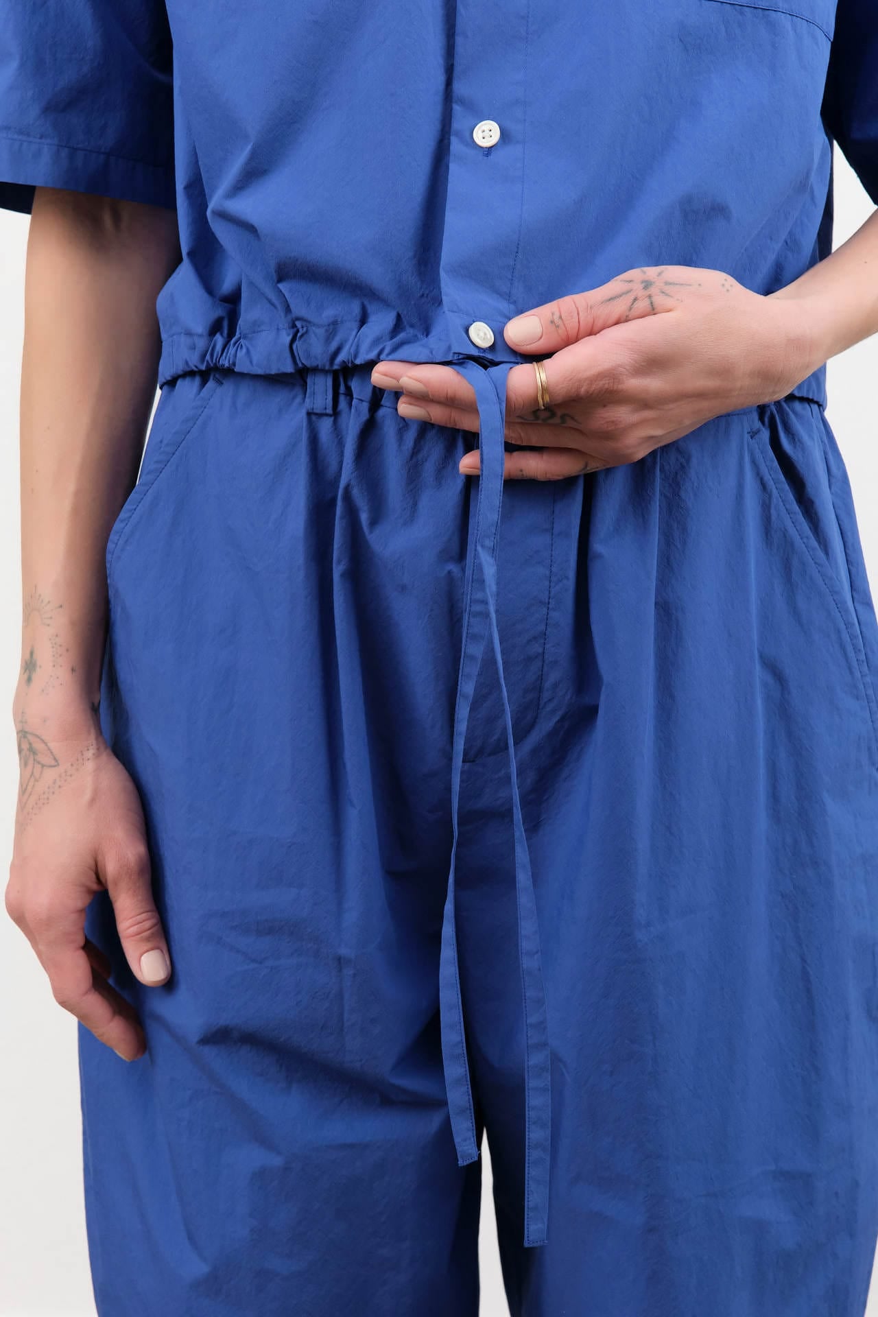 Nicholson & Nicholson Apparel Womens Blouses Linda Top in Blue