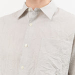 Nicholson & Nicholson Apparel Womens Blouses Linda Top in Gray Stripe
