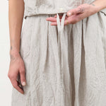 Nicholson & Nicholson Apparel Womens Blouses Linda Top in Gray Stripe