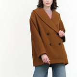 Nicholson and Nicholson My Shawl Coat in Brown 