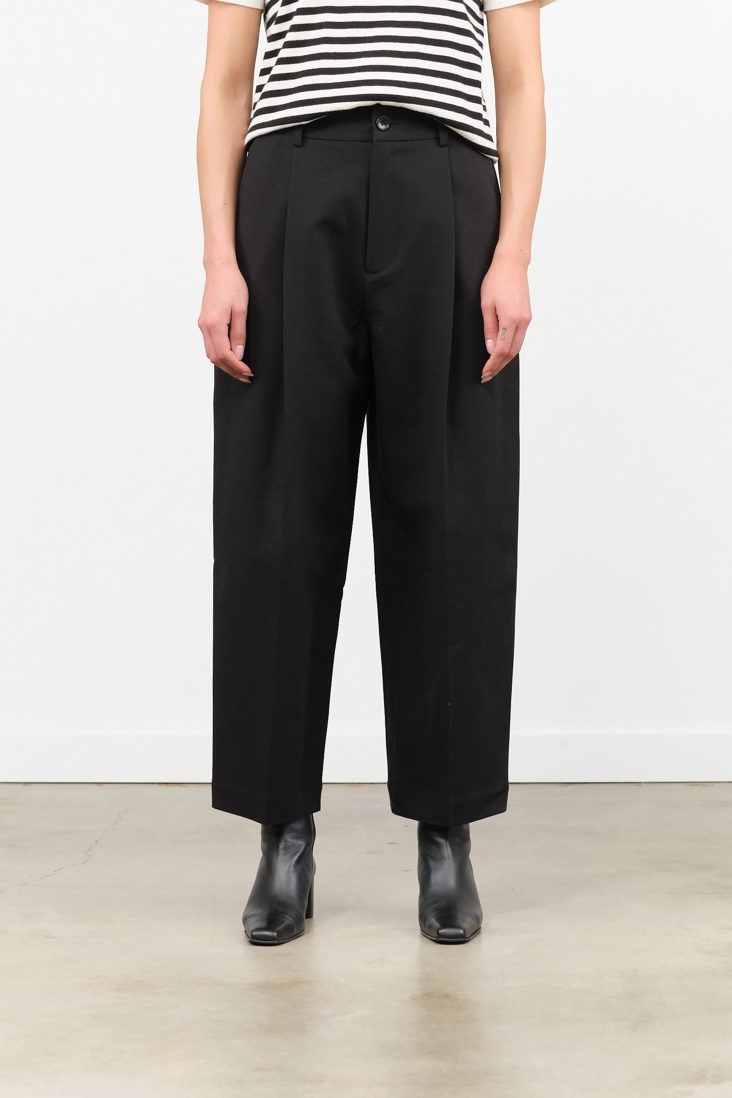 Olive Pants by Nicholson and Nicholson in Black