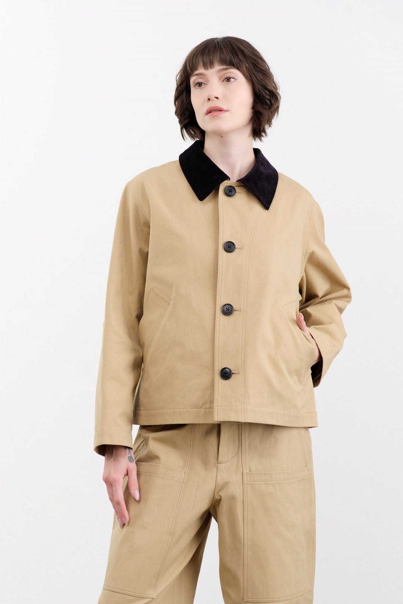 Nicholson & Nicholson Apparel Womens Jackets Romeo Chino Jacket