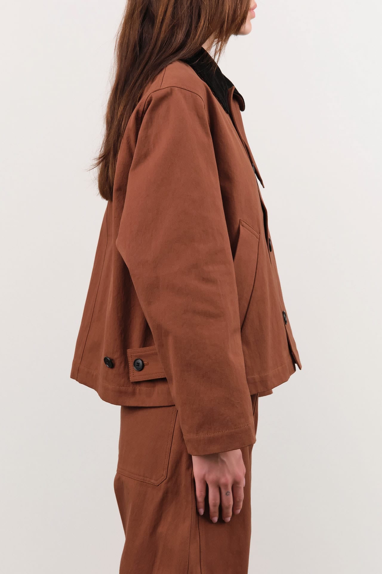 Nicholson & Nicholson Apparel Womens Jackets Romeo Jacket in Brown