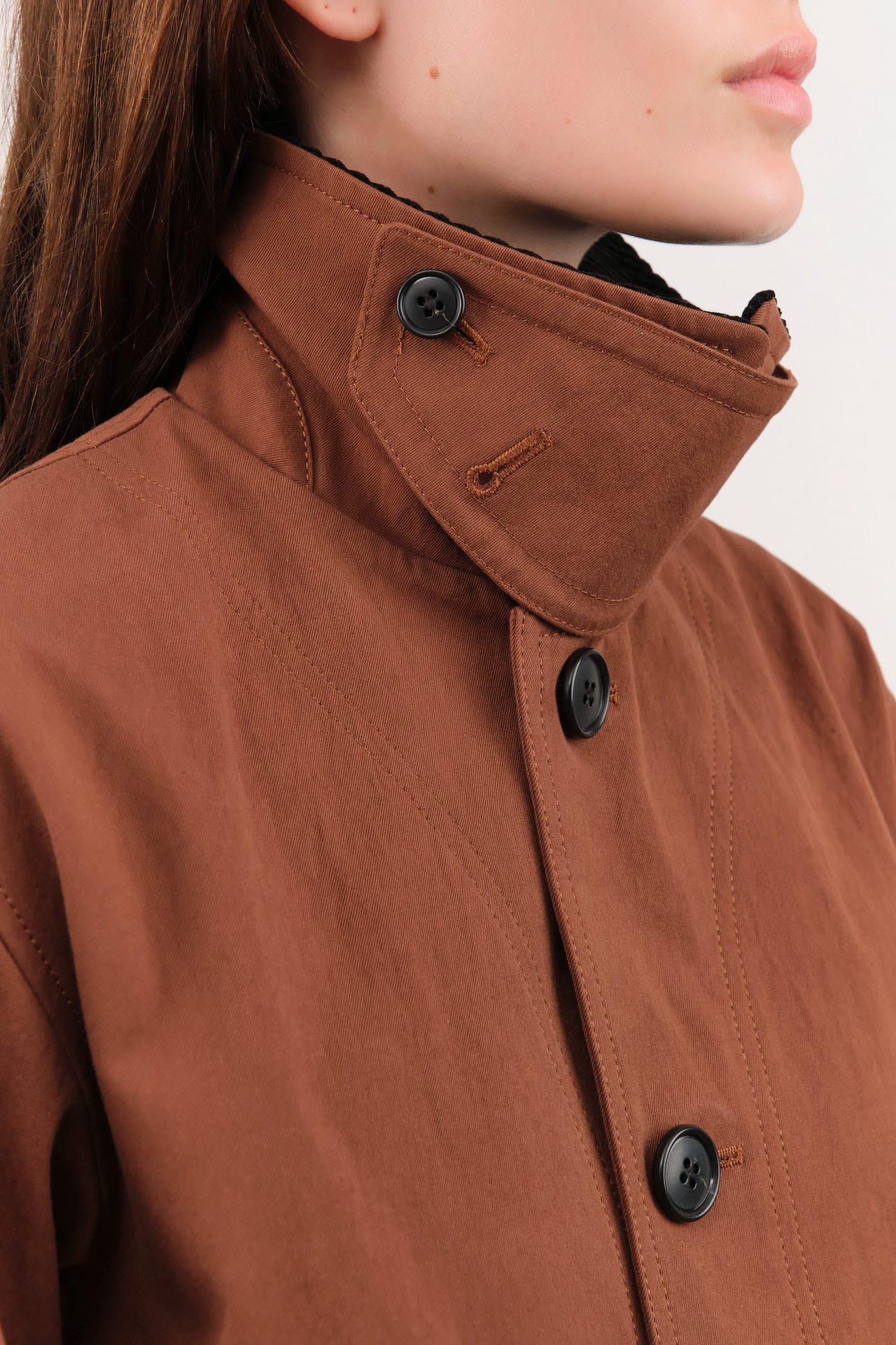Nicholson & Nicholson Apparel Womens Jackets Romeo Jacket in Brown