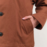 Nicholson & Nicholson Apparel Womens Jackets Romeo Jacket in Brown