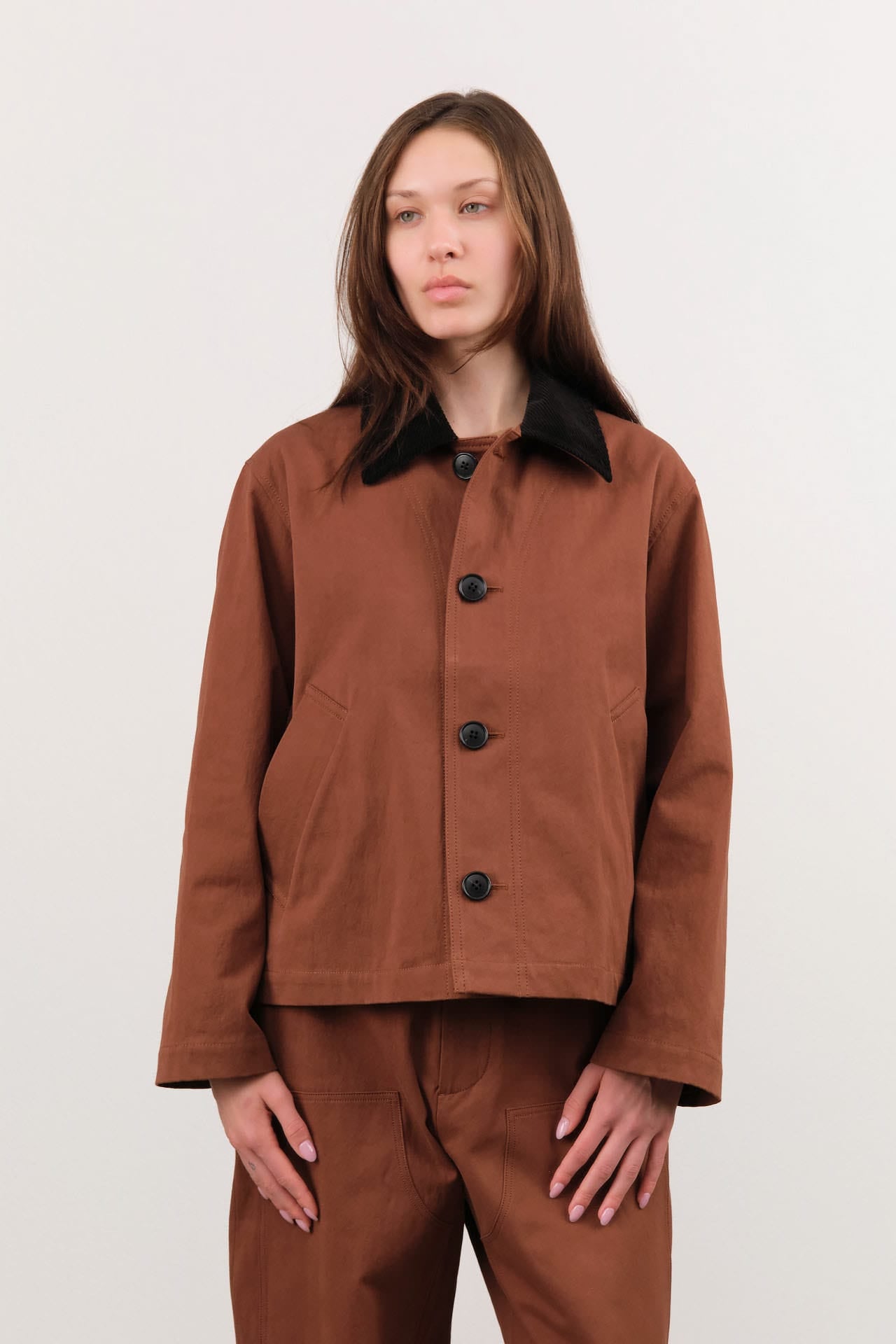 Nicholson & Nicholson Apparel Womens Jackets Romeo Jacket in Brown