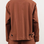 Nicholson & Nicholson Apparel Womens Jackets Romeo Jacket in Brown