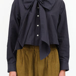 Rose Top by Nicholson and Nicholson in Navy