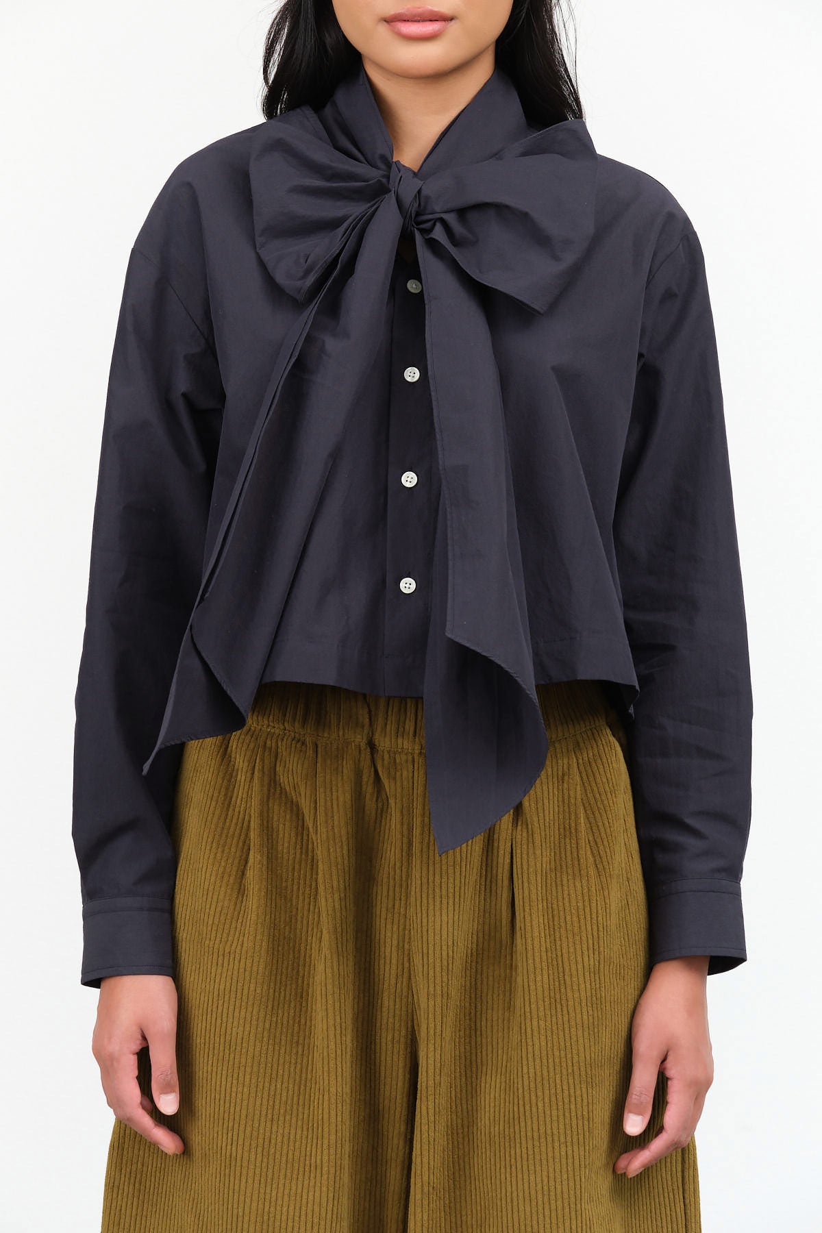 Rose Top by Nicholson and Nicholson in Navy