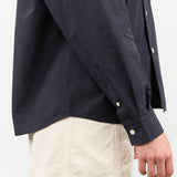 Button Up Blouse Seabreeze Top in Dark Navy Blue by Nicholson and Nicholson Designer Brand 