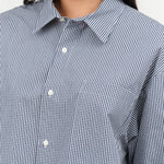 Navy Check Seabreeze Top by Nicholson and Nicholson