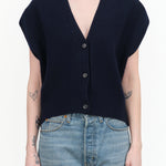 Zoe Top by Nicholson and Nicholson in Navy