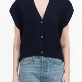 Zoe Top by Nicholson and Nicholson in Navy